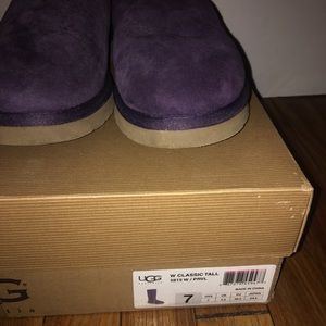 Purple Tall Ugg Boots